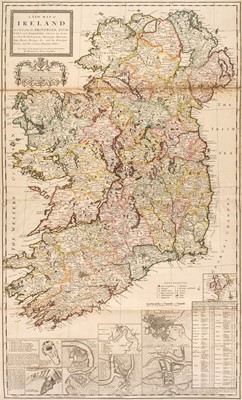 Lot 104 - Ireland. Moll (Herman), A New Map of Ireland, circa 1715