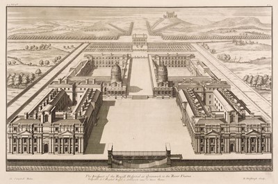 Lot 138 - Architecture. Hulsbergh (H.), A collection of 54 engravings, 1715 - 17