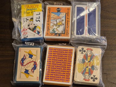 Lot 398 - French playing cards. Cartes à Rire, Jeu des Journaux, circa 1819, & 123 others, French & German