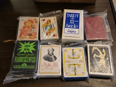 Lot 398 - French playing cards. Cartes à Rire, Jeu des Journaux, circa 1819, & 123 others, French & German