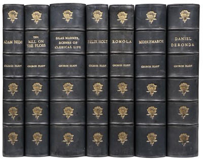 Lot 258 - Eliot (George). Novels of George Eliot, 7 volumes, new edition, London: William Blackwood and Sons, circa 1880