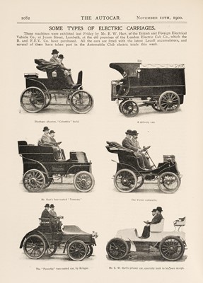 Lot 290 - The Autocar. 20 volumes, July 1900-January 1911