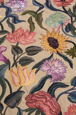 Lot 624 - Morrell (Ottoline, 1873-1938). A large panel embroidered by Lady Ottoline Morrell, circa 1915/16
