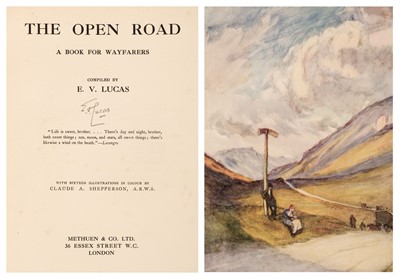 Lot 672 - Lucas (Edward Verrall, 1868-1938). The Open Road. A Book for Wayfarers, Compiled by E. V. Lucas