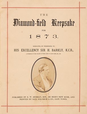 Lot 22 - Murray (Richard William). The Diamond-Field Keepsake for 1873, 1st edition...