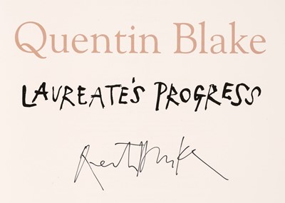 Lot 550 - Blake (Quentin). Laureate's Progress, special edition, London: Chris Beetles, 2002