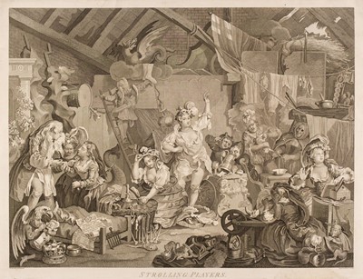 Lot 153 - Hogarth (William). A collection of approximately 100 engravings, circa 1812