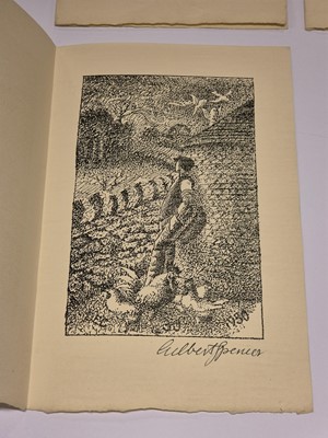 Lot 721 - Spencer (Gilbert, 1892-1979). A group of five Christmas cards, circa 1930-1935..., and others