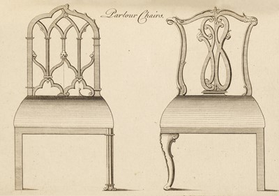 Lot 247 - Society of Upholsterers. The IId. Edition of Genteel Houshold Furniture..., [1765]