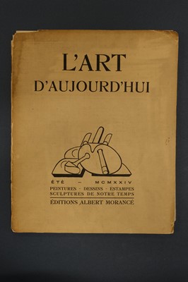 Lot 228 - Matisse (Henri, 1869-1954). Henri Matisse par Philippe Marcel, L'Art d'Aujourd'hui, 1924