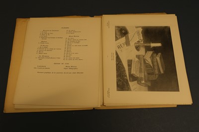 Lot 228 - Matisse (Henri, 1869-1954). Henri Matisse par Philippe Marcel, L'Art d'Aujourd'hui, 1924