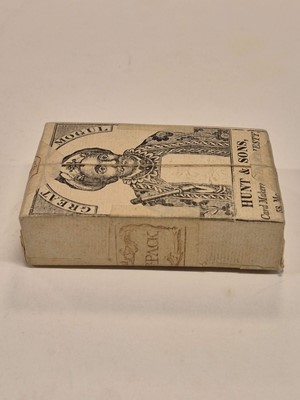 Lot 366 - English playing cards. Standard pattern?, Hunt & Sons, unopened in wrapper, 1819-1823, & one other
