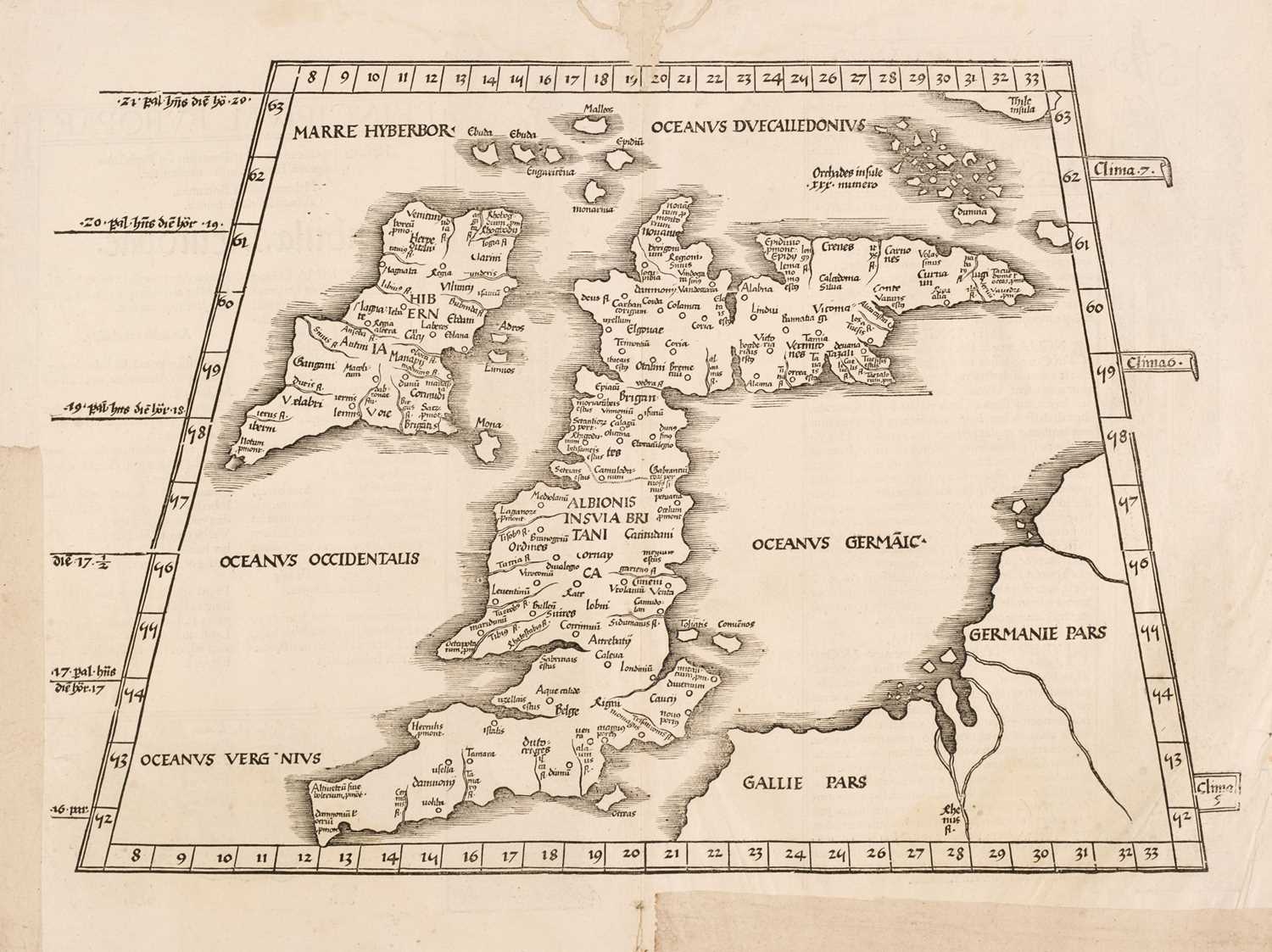 Lot 98 - British Isles. Waldseemüller (Martin),