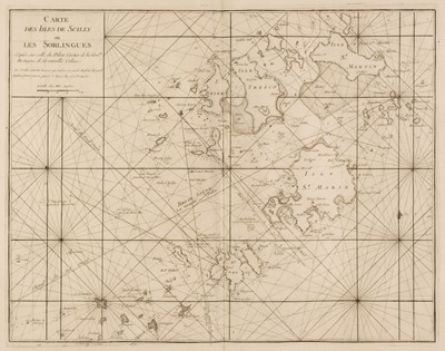 Lot 39 - Collins (Captain Greenville, after). Cartes et plans de plusieurs.., 1757