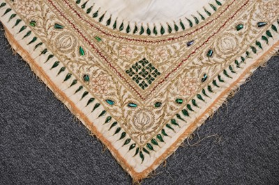 Lot 562 - Mezzaro. A 19th century Italian panel, & other textiles