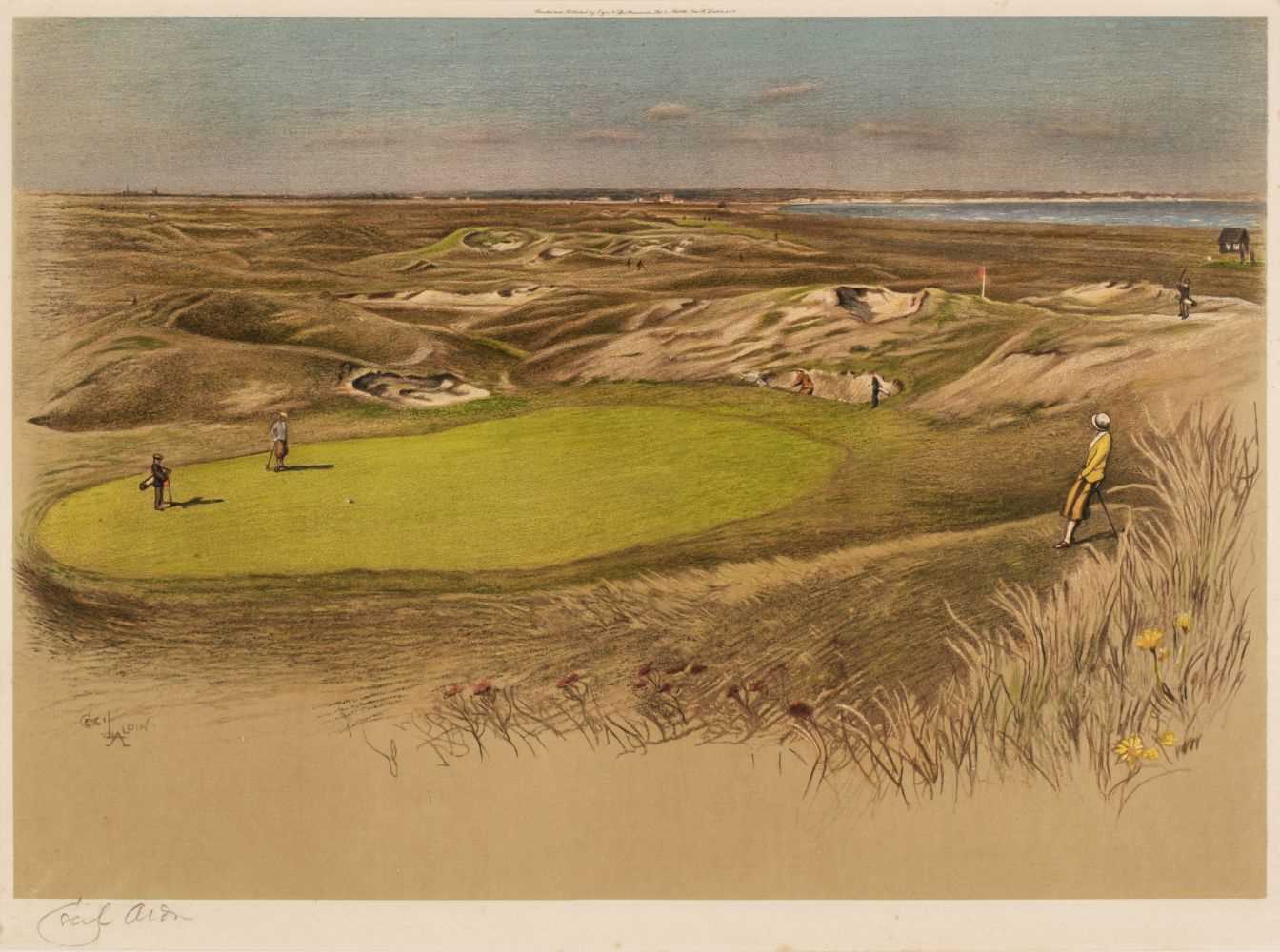 Lot 17 - Aldin (Cecil, 1870 - 1935). The Links, published by Eyre & Sptottiswoode