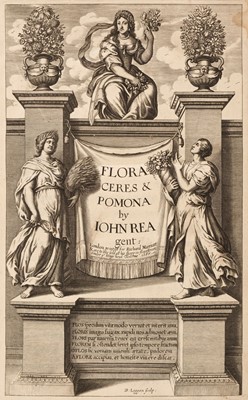 Lot 109 - Rea (John). Flora: seu, De Florum Cultura, 1st edition, 1665