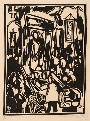 Lot 366 - Brodzky (Horace Ascher, 1885-1969). Three linocuts, 1919