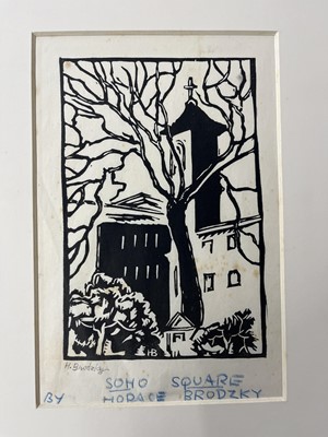 Lot 366 - Brodzky (Horace Ascher, 1885-1969). Three linocuts, 1919