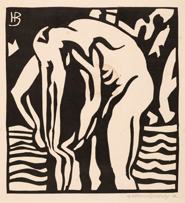 Lot 363 - Brodzky (Horace Ascher, 1885-1969). The Bather, 1913