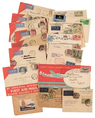 Lot 147 - Airmail Covers of India, 1911-1981