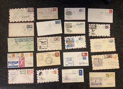 Lot 161 - Airmail. U.S.A. Airmail Covers, 1911-87