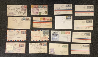 Lot 161 - Airmail. U.S.A. Airmail Covers, 1911-87
