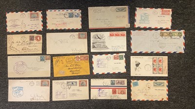 Lot 161 - Airmail. U.S.A. Airmail Covers, 1911-87