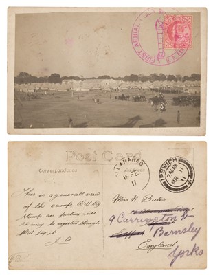 Lot 160 - Airmail. The Rare Indian Allahabad Flight, 1912