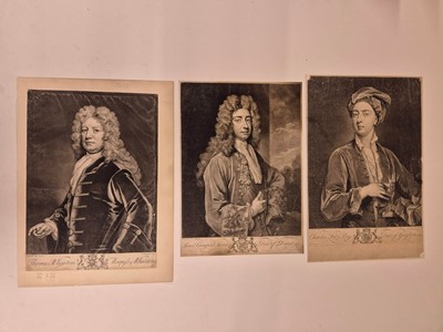 Lot 110 - Faber (John). Portraits of Members of the Kit Kat Club, circa 1735