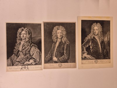 Lot 110 - Faber (John). Portraits of Members of the Kit Kat Club, circa 1735