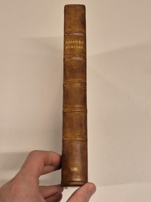 Lot 202 - Ariosto (Ludovico). Orlando Furioso in English Heroical Verse, 1st English edition, 1591