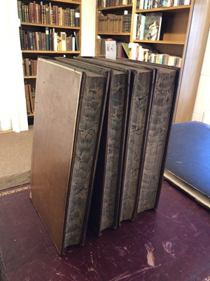 Lot 40 - Hutchins (John). The History and Antiquities of the county of Dorset, 2nd ed, 4 vols, 1796-1815