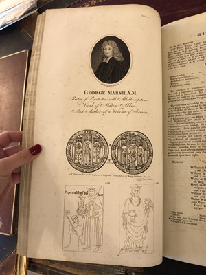 Lot 40 - Hutchins (John). The History and Antiquities of the county of Dorset, 2nd ed, 4 vols, 1796-1815