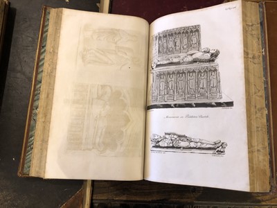 Lot 40 - Hutchins (John). The History and Antiquities of the county of Dorset, 2nd ed, 4 vols, 1796-1815