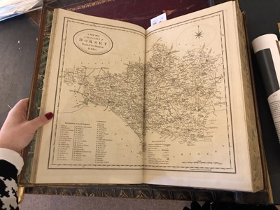 Lot 40 - Hutchins (John). The History and Antiquities of the county of Dorset, 2nd ed, 4 vols, 1796-1815