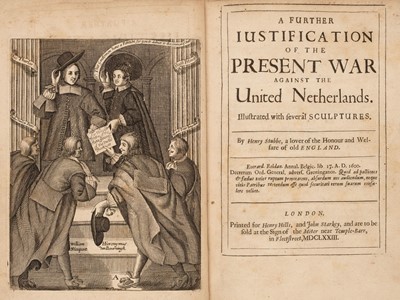 Lot 19 - Stubbe (Henry). A Justification of the Present War against the United Netherlands, 1672