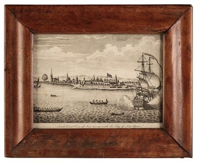 Lot 126 - New York. South West View of Fort George with the City of New York, circa 1780