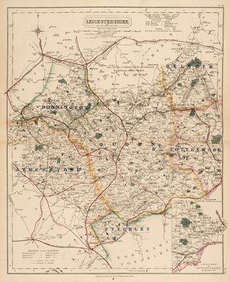 Lot 46 - Walker (J. & C., publishers). Hobson's Fox-Hunting Atlas, circa 1860