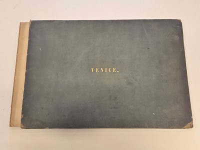 Lot 11 - Lazarri (Antonio). Nuova Raccolta delle Principali Vedute deila R. Citta di Venezia, 1831