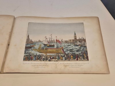 Lot 11 - Lazarri (Antonio). Nuova Raccolta delle Principali Vedute deila R. Citta di Venezia, 1831