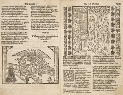 Lot 186 - Boccaccio (Giovanni). The Falls of... Princes and Princesses, translated by John Lydgate, 1554