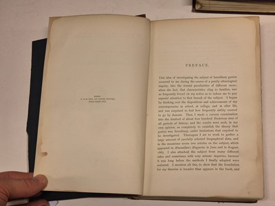 Lot 345 - Galton (Francis). Hereditary Genius, 1st edition, 1869