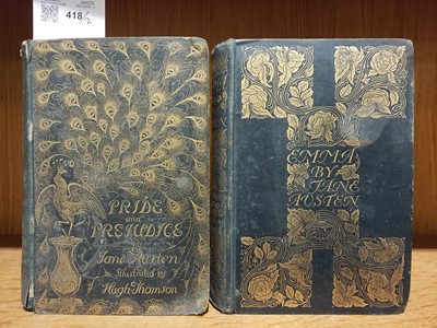 Lot 418 - Austen (Jane). Pride & Prejudice, reprinted Peacock edition, London: George Allen, 1895