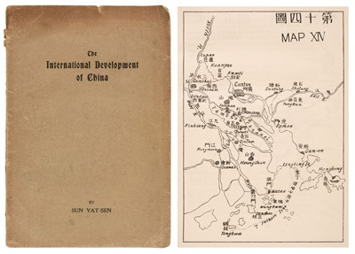 Lot 26 - Yat-Sen (Sun). The International Developement of China, 1st edition, 1920