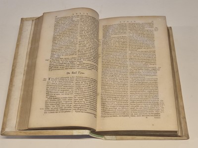 Lot 3 - Dapper (Olfert). Naukeurige Beschryving van gantsch Syrie, en Palestyn of Heilige Lant, 2 parts in 1, 1st edition, 1677