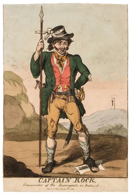 Lot 119 - Ireland. McLearly (publisher), Captain Rock, Commander of the Insurgents in Ireland, circa 1825