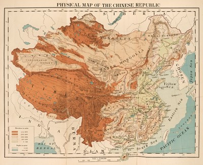 Lot 10 - Hawkins (Horatio B.). Geography of China, revised edition, Shanghai: Shanghai Press, 1913