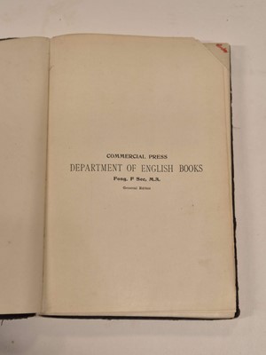 Lot 10 - Hawkins (Horatio B.). Geography of China, revised edition, Shanghai: Shanghai Press, 1913