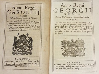 Lot 188 - Charles II. An Act of Free and General Pardon, Indempnity, and Oblivion, 1660